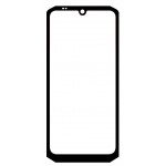Replacement Front Glass For Doogee S99 Black By - Maxbhi Com