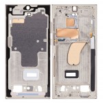 Lcd Frame Middle Chassis For Samsung Galaxy S23 Ultra Cream By - Maxbhi Com