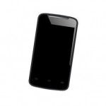 Lcd Frame Middle Chassis For Zen P34 Black By - Maxbhi Com