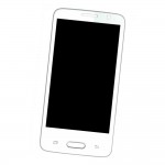 Lcd Frame Middle Chassis For Chilli A555 Black By - Maxbhi Com