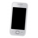 Lcd Frame Middle Chassis For Samsung Wave 575 S5753 Black By - Maxbhi Com