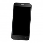 Lcd Frame Middle Chassis For Alcatel Idol S Ot6034r Black By - Maxbhi Com