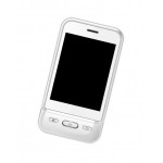 Lcd Frame Middle Chassis For Micromax A50 Ninja White By - Maxbhi Com