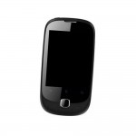 Lcd Frame Middle Chassis For Huawei Ascend Y100 U8185 Black By - Maxbhi Com