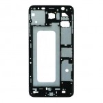 Lcd Frame Middle Chassis For Samsung Galaxy J7 Prime Black By - Maxbhi Com