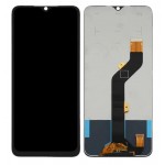 Lcd With Touch Screen For Tecno Spark 10 Black By - Maxbhi Com
