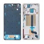 Lcd Frame Middle Chassis For Xiaomi Poco F4 Gt White By - Maxbhi Com