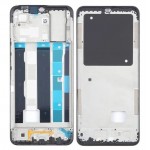 Lcd Frame Middle Chassis For Vivo Y02s Black By - Maxbhi Com