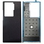 Back Panel Cover For Zte Axon 40 Ultra Black - Maxbhi Com