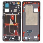 Lcd Frame Middle Chassis For Oppo Find X5 Black By - Maxbhi Com