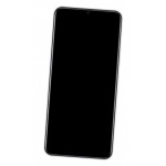 Lcd Frame Middle Chassis For Vivo Y33s 5g Black By - Maxbhi Com