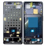 Lcd Frame Middle Chassis For Zte Nubia Z40s Pro Black By - Maxbhi Com