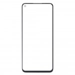 Replacement Front Glass For Realme Q3s Black By - Maxbhi Com