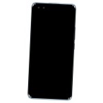 Lcd Frame Middle Chassis For Blu Bold N2 Black By - Maxbhi Com