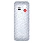 Back Panel Cover For Energizer E4 Silver - Maxbhi Com