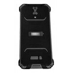 Back Panel Cover For Blackview Bv7200 Black - Maxbhi Com
