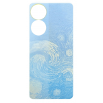 Back Panel Cover For Zte Voyage 40 Pro Plus Blue - Maxbhi Com