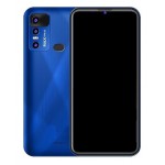 Back Panel Cover For Yezz Max 3 Plus Blue - Maxbhi Com