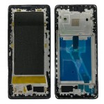 Lcd Frame Middle Chassis For Lava Agni 2 5g White By - Maxbhi Com