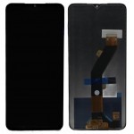 Lcd With Touch Screen For Itel P40 White By - Maxbhi Com