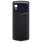 Back Panel Cover For Cubot Pocket 3 Black - Maxbhi Com