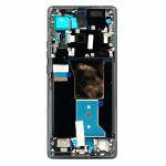 Lcd Frame Middle Chassis For Motorola Edge 40 Pro 5g White By - Maxbhi Com