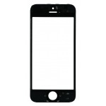 Replacement Front Glass For Apple Iphone 5 Black By - Maxbhi Com