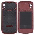 Back Panel Cover For Cubot Pocket Red - Maxbhi Com