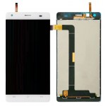 Lcd With Touch Screen For Cubot Echo White By - Maxbhi Com