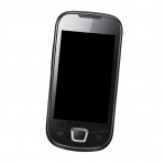 Lcd Frame Middle Chassis For Samsung Galaxy 3 I5800 Black By - Maxbhi Com