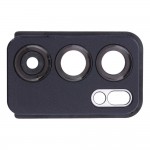 Camera Lens Glass With Frame For Oppo Reno6 Black By - Maxbhi Com