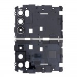 Camera Lens Glass with Frame for Motorola Moto G60 Black