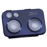 Camera Lens Glass With Frame For Oppo Reno7 5g Black By - Maxbhi Com