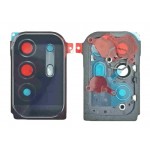 Camera Lens Glass With Frame For Oppo A94 5g Blue By - Maxbhi Com
