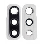 Camera Lens Glass With Frame For Samsung Galaxy A50s White By - Maxbhi Com
