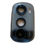 Camera Lens Glass with Frame for Motorola Edge 30 Grey