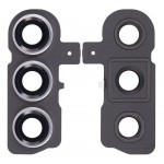 Camera Lens Glass With Frame For Samsung Galaxy S23 5g White By - Maxbhi Com