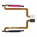 Fingerprint Sensor Flex Cable For Tmobile Revvl 6 Pro Black By - Maxbhi Com