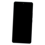 Lcd Frame Middle Chassis For Vivo Iqoo Neo 7 Pro Black By - Maxbhi Com