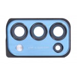 Camera Lens Glass With Frame For Oppo Reno 5 Pro 5g Blue By - Maxbhi Com