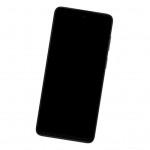 Camera Lens Glass with Frame for Motorola Moto G22 Black