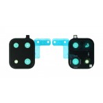 Camera Lens Glass With Frame For Samsung Galaxy Note 10 Lite Black By - Maxbhi Com