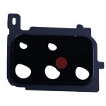 Camera Lens Glass With Frame For Samsung Galaxy S20 Plus Black By - Maxbhi Com