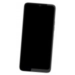 Lcd Frame Middle Chassis For Htc Wildfire E Plus Black By - Maxbhi Com