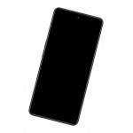 Lcd Frame Middle Chassis For Oppo A98 5g Black By - Maxbhi Com