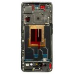 Lcd Frame Middle Chassis For Oppo Reno9 Pro Plus Black By - Maxbhi Com