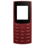 Full Body Housing For Nokia 105 2023 Red - Maxbhi Com