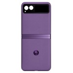 Back Panel Cover For Motorola Razr 40 Purple - Maxbhi Com