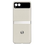 Back Panel Cover For Motorola Razr 40 White - Maxbhi Com