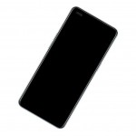 Camera Lens Glass with Frame for Oppo Reno 4 Black